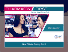 Tablet Screenshot of pharmacyfirst.net.au