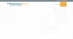 Desktop Screenshot of pharmacyfirst.com